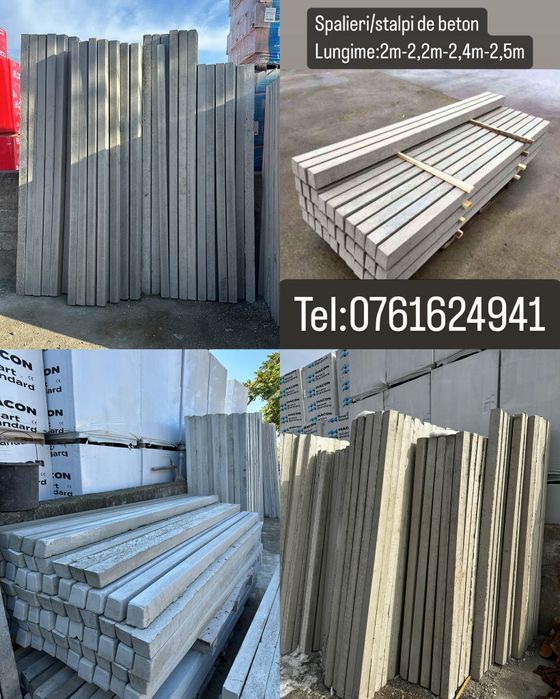 Stalpi de beton spalieri