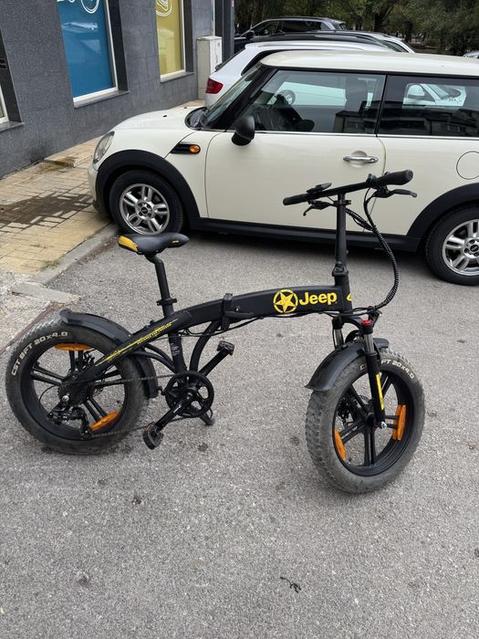 Електрическо колело Jeep E-bike 20" FAT Folding, сгъваемо