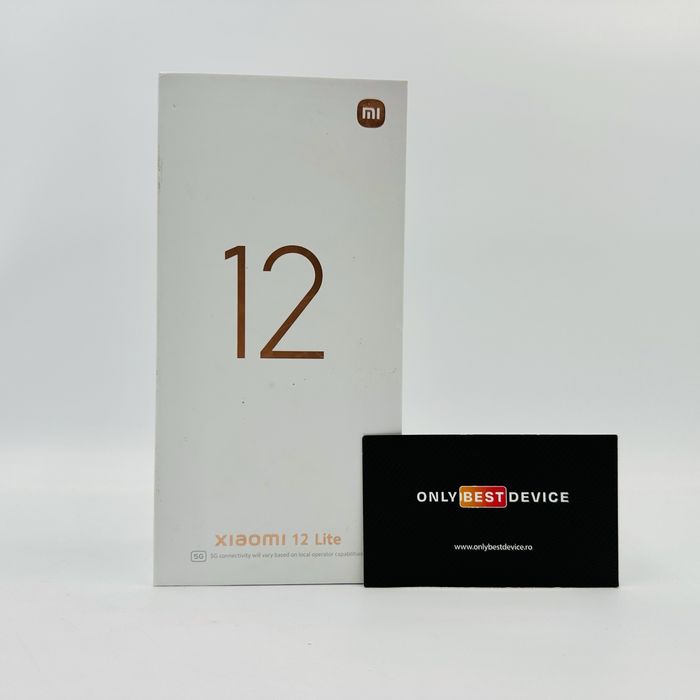 Xiaomi 12 Lite Black 8/256GB