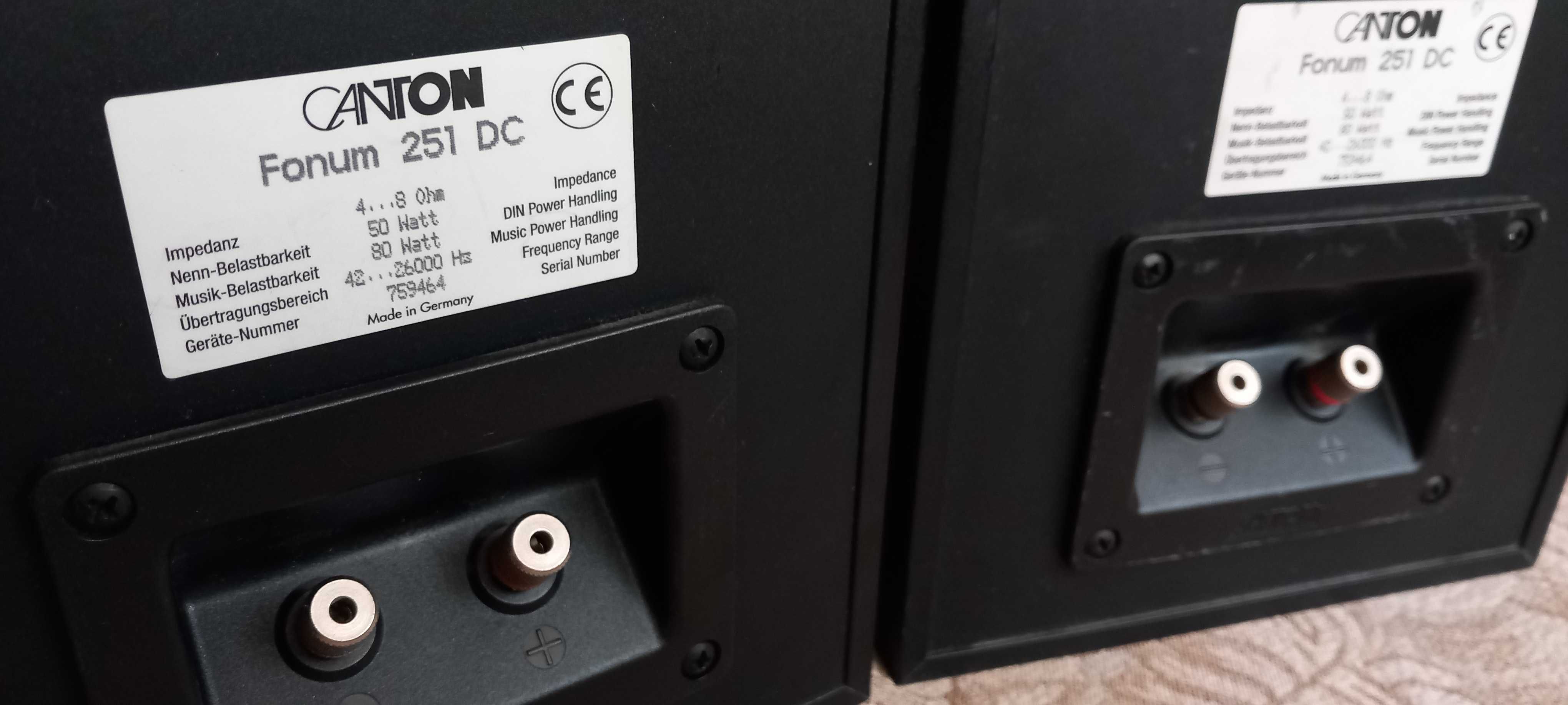 Boxe Canton Karat 940,Canton Fonum 251 DC