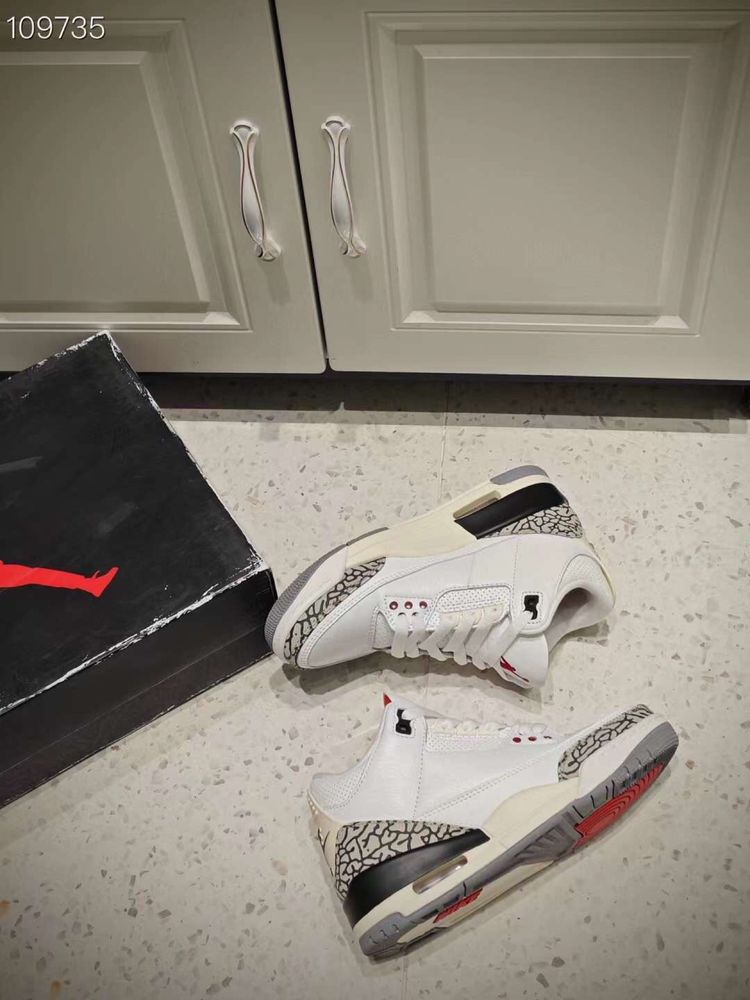 Air Jordan 3 Retro White Cement Reimagined Black Kanye West