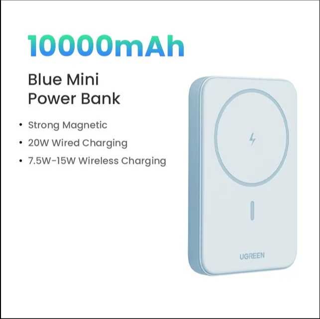 UGREEN Power Bank 10000mAh — Qi2 Upgrade!