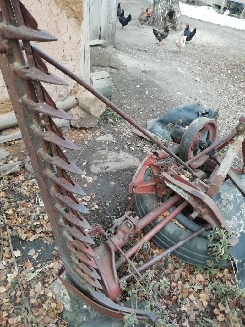 Продам Телегу,грабли и косилку!