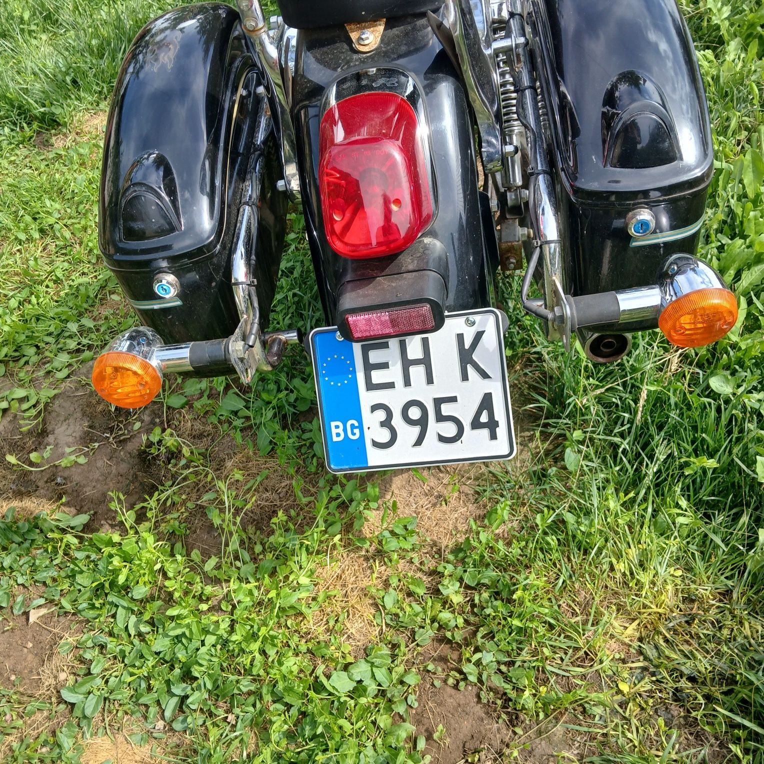 Мотоциклет  чопар.