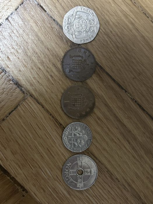 Vând colecție de 23 de monede pt. colecționari,stare impecabilă