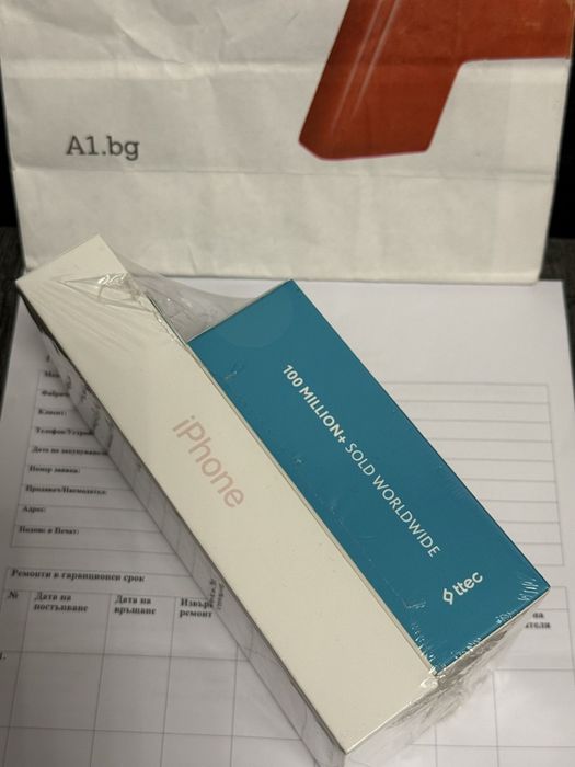 ЗАПЕЧАТАН 128GB iPhone 15 and ttec Гаранция от A1 до 2027 Pink / РОЗОВ