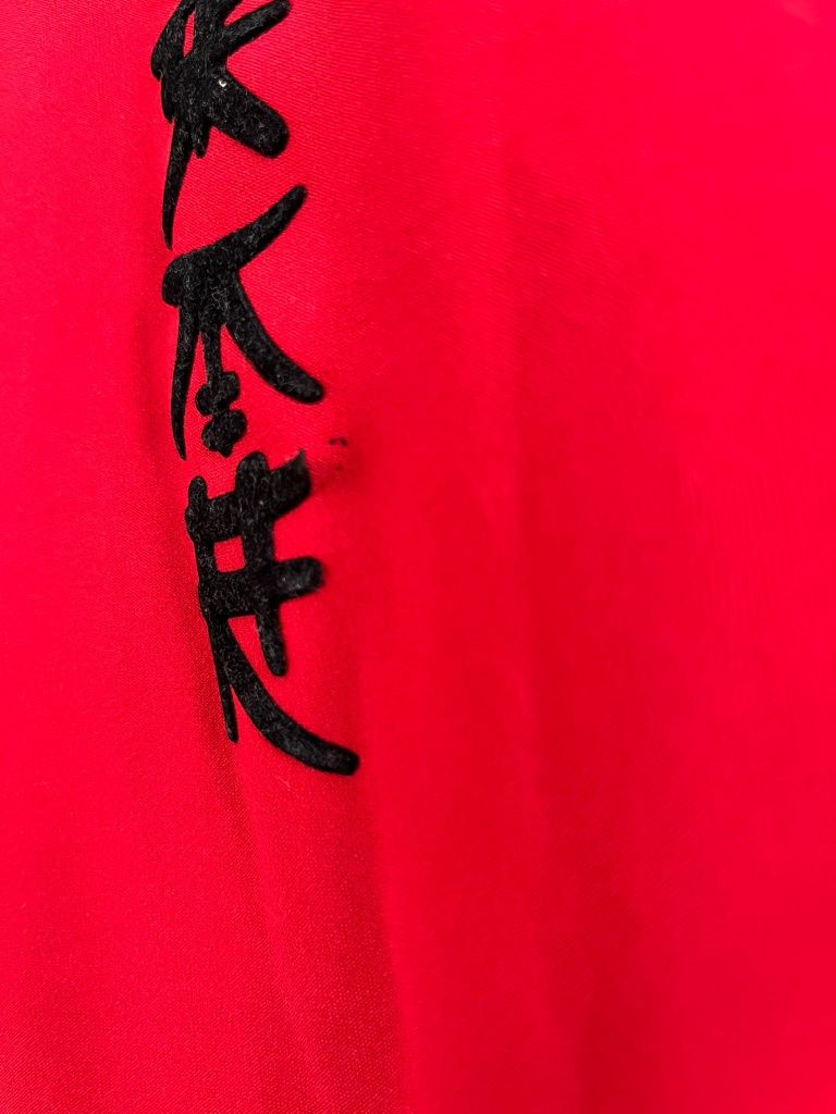 Дамска червена официална блуза