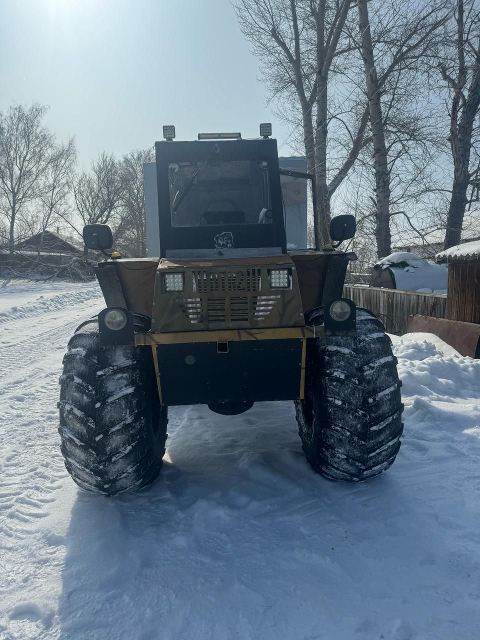 Снегоболотоход на шинах низкого давления
