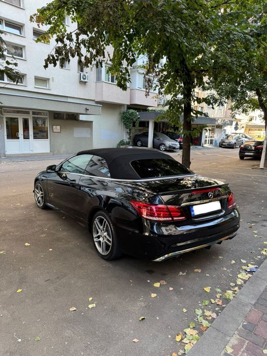 Mercedes E350 Cabrio decapotabila