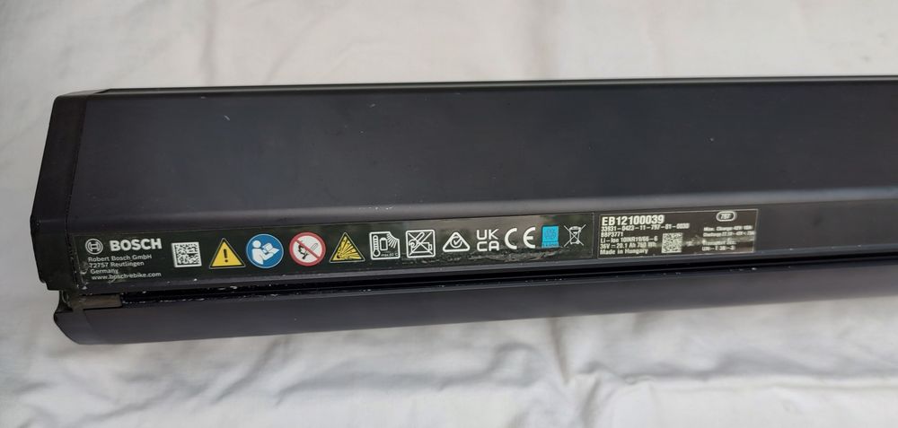 Baterie Bosch PowerTube 750 Smart, bicicleta electrica, acumulator