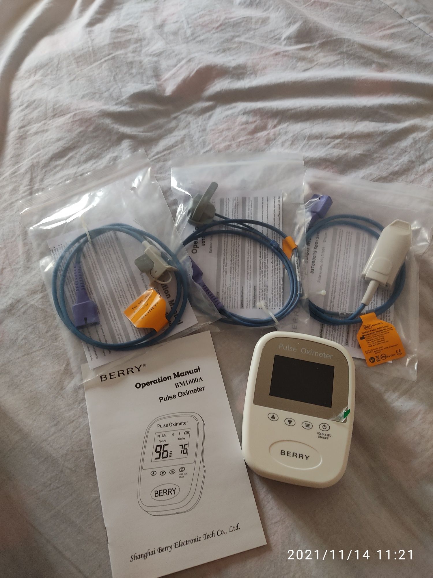 Berry bm1000a oximeter