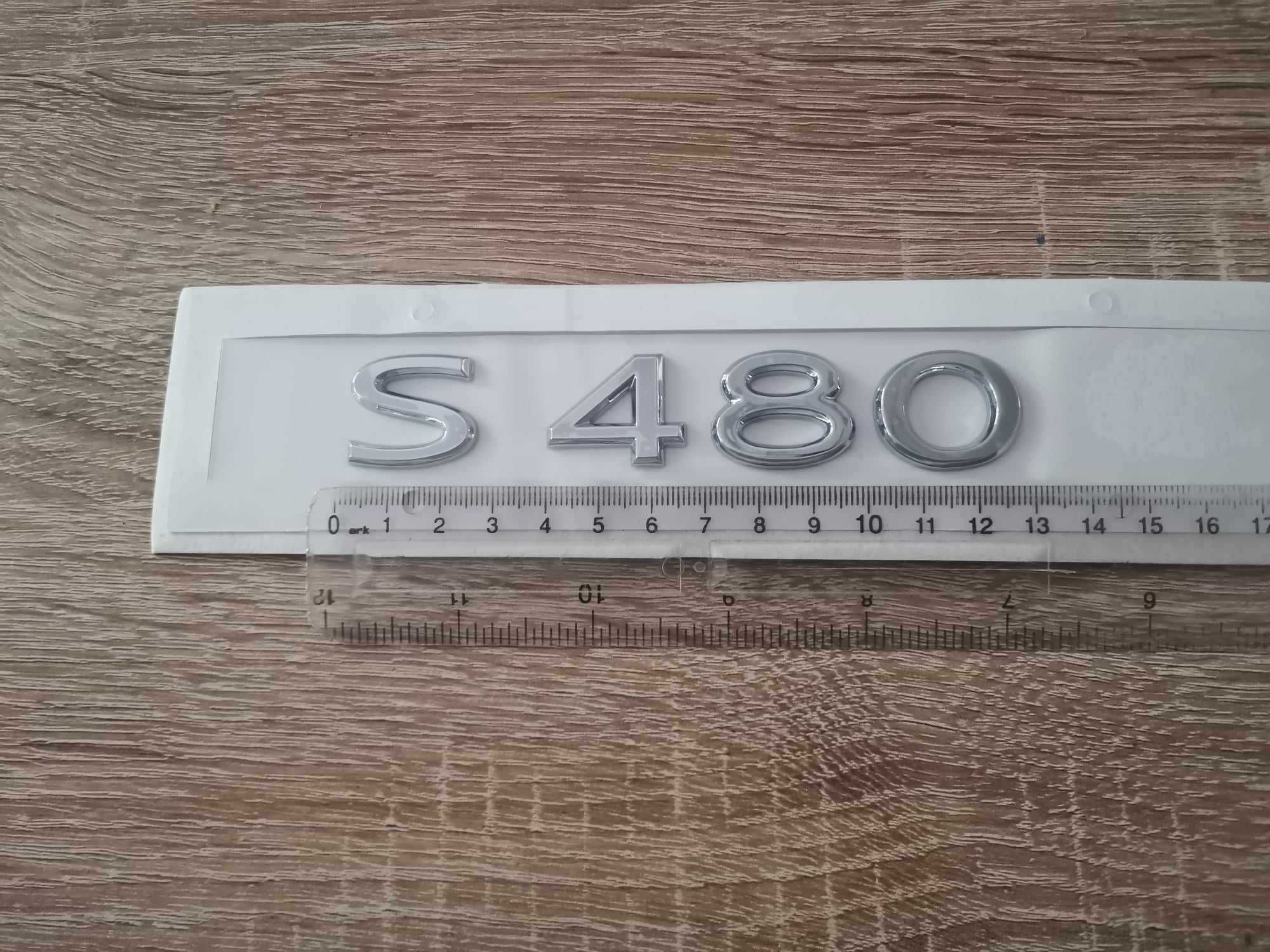 Надпис нов стил Mercedes Benz S 480 W223