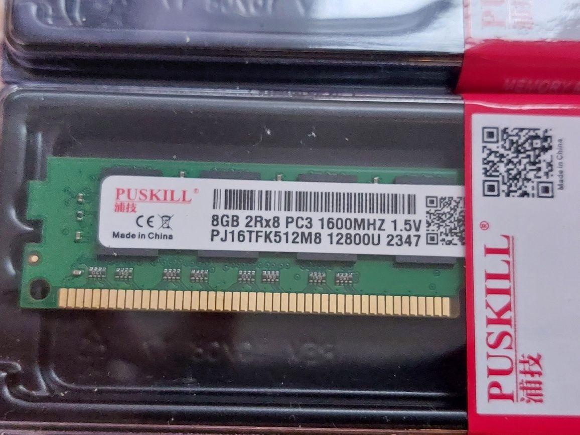 Livrare GRATUITA Memorii RAM NOI PC 16GB ddr3 1600mhz (2x 8gb)