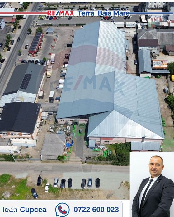 Spațiu industrial de 762mp si inaltime 7m în zona Depozitelor