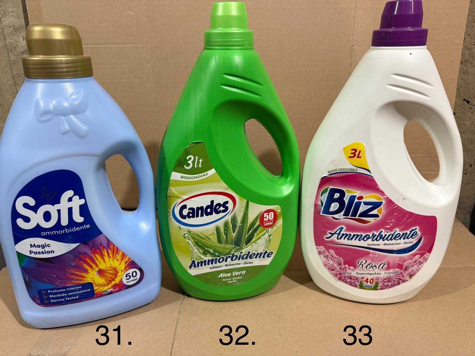Омекотители Lenor Coccolino VerNel Yumos ABC Bingo Soft Bliz Candes