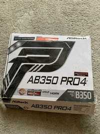 Продавам дънна платка Asrock AB350 Pro4
