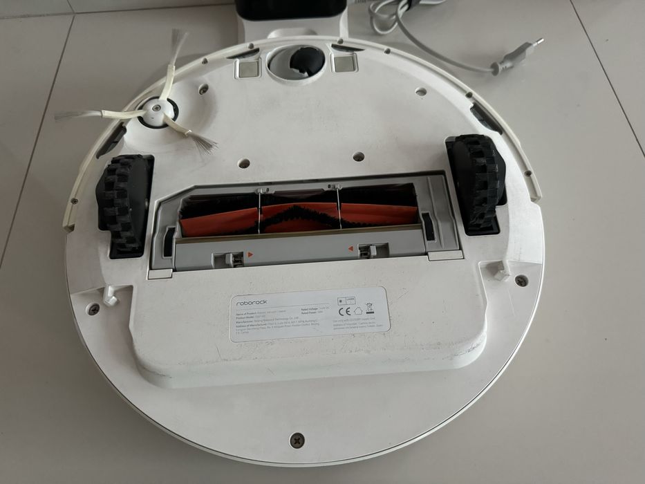 Robot de aspirare Roborock 2, 14.4 V, Mop, Autonomie 2h, WiFi, Alb