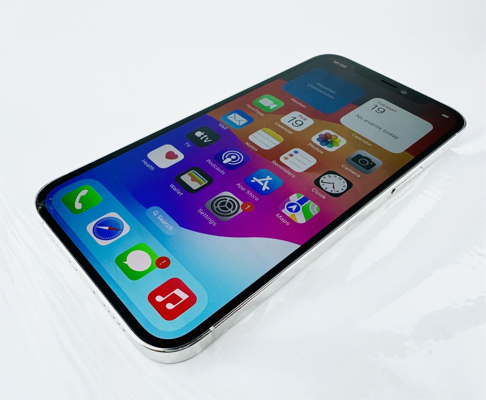 Apple iPhone 12 Pro 128GB Silver Отличен! Гаранция!