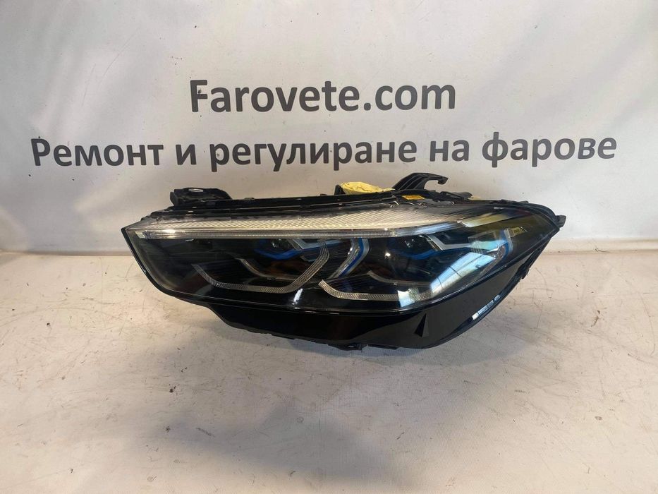 Ляв фар bmw 8 G14 G15 lqv far бмв 8 фар фарове