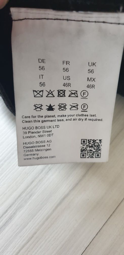 Hugo Boss Jobeaan Leather Jacket Mens - 56 / 2XL ОРИГИНАЛ! Ест. кожа!