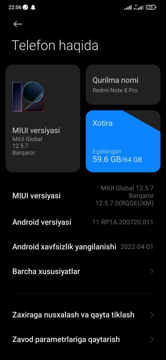 Redmi note 8 pro