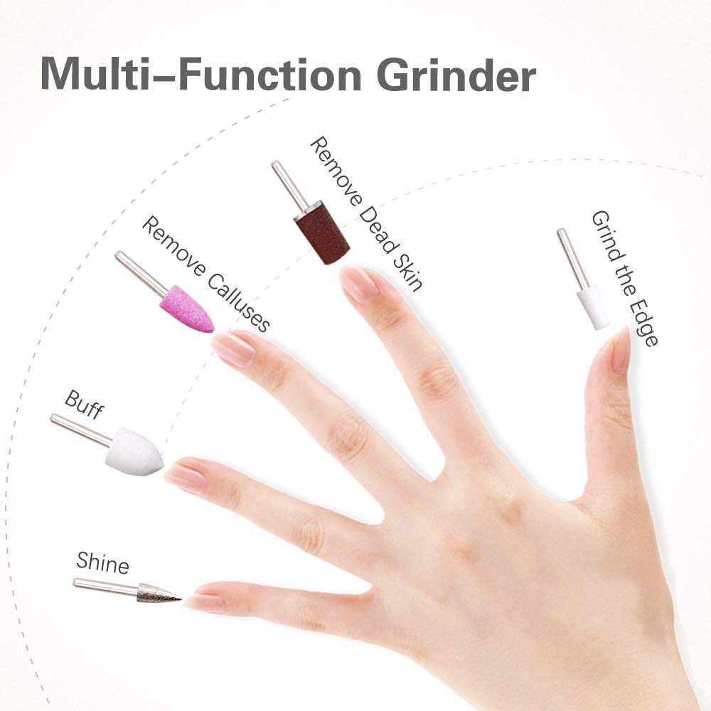 TOUCHBeauty Електрическа пила за нокти 5 в 1