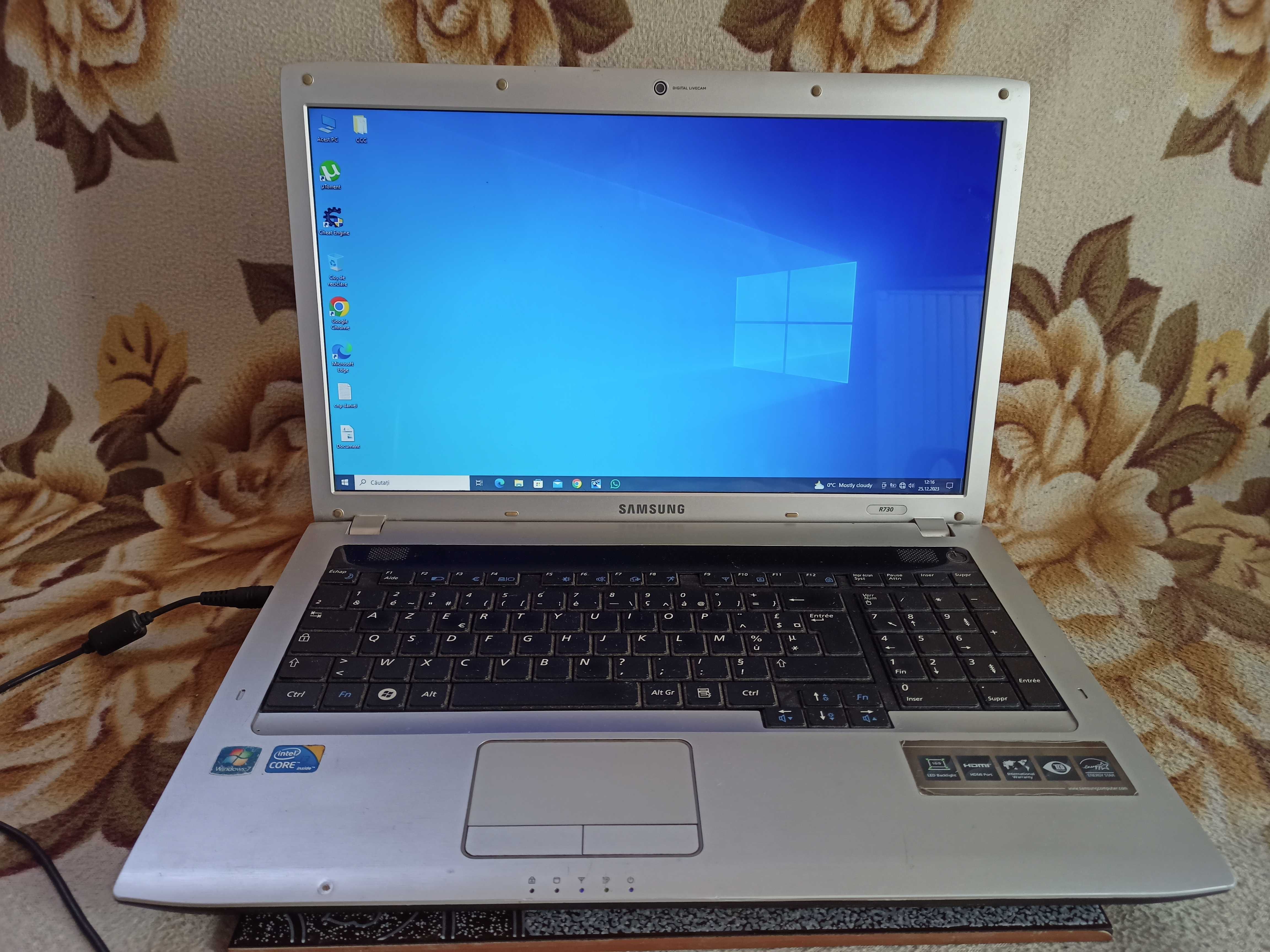 laptop samsung I3 display de 17