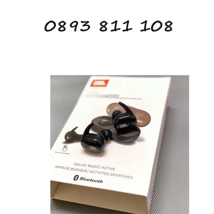 Миниатюрни безжични слушалки JBL TWS 4 Earbuds