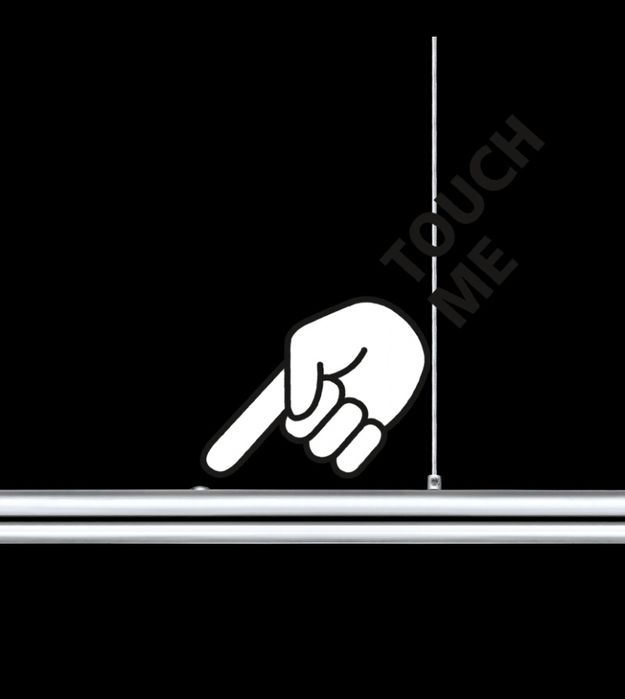 NOU Pendul TERROS - 93565 Eglo, LED 18W, 1300lm, crom este un pendul m