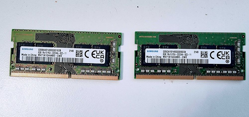 Memorie 16Gb DDR4 3200 laptop sodimm 2 x 8 DDR4 3200 Intel/AMD Samsung