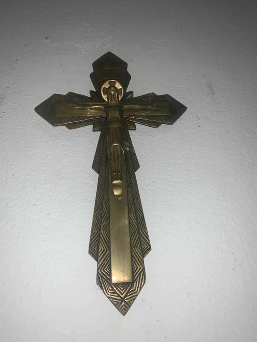 Cruce din bronz masiv