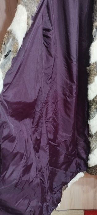 Дамско Кожено Палто тип рибена кост