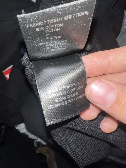 Vetements mixed letters hoodie