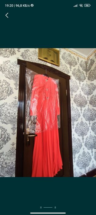 Rangi sochniy, hozirgi fasondagi boutique dan olingan qimmat kuylak