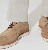 Pantofi sport casual 44 brogue Vera Pelle piele naturala moale