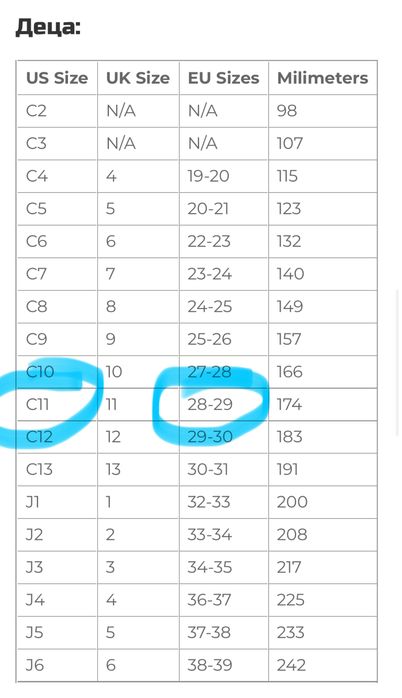 Детски Crocs c11 (28-29), анатомични чехли 29