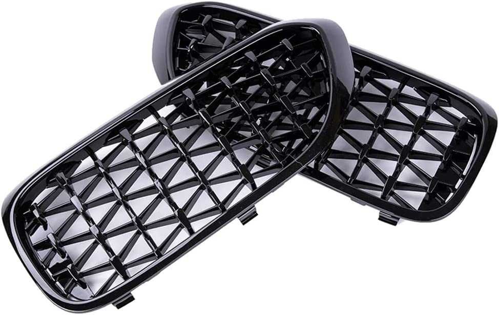 Grile Grila Diamond Nari M Duble BMW G30 G31 2017-2020, Negru Lucios