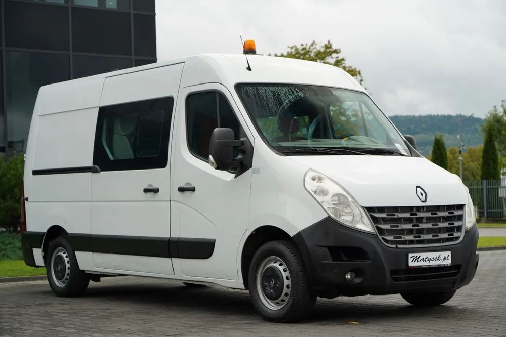 Renault MASTER / MANUALĂ / MASĂ AUTO 3500 KG / 6 LOCURI / IMPORTAT / CONTRACT POST-SERVICE