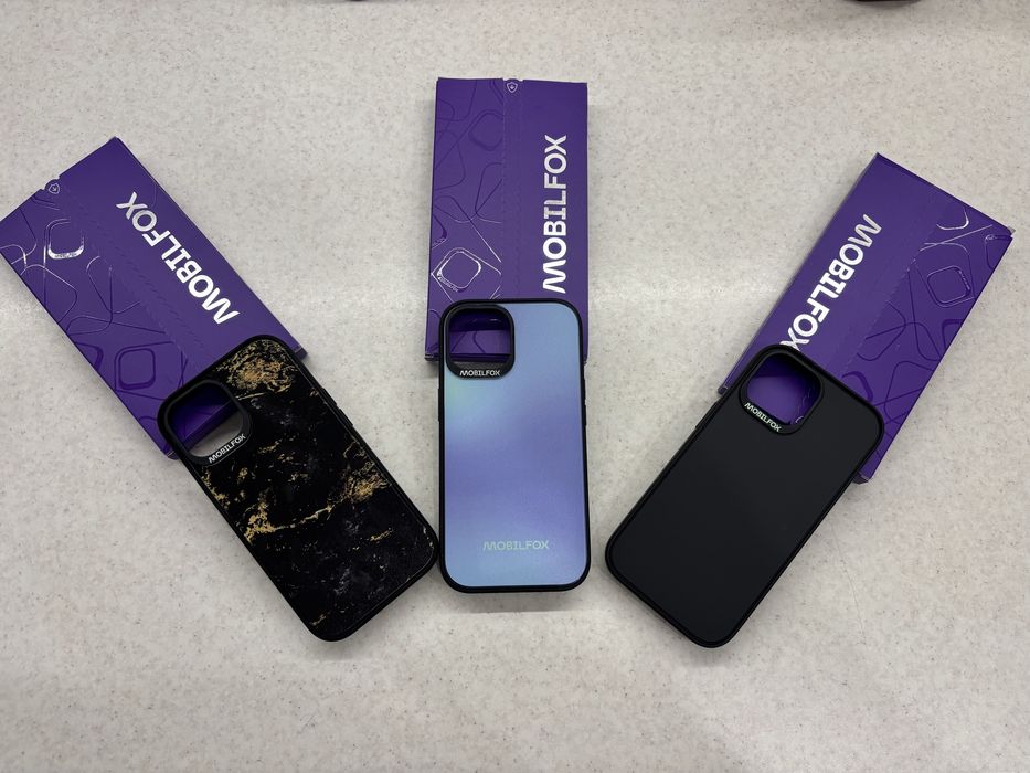 De vânzare 3 huse Mobilfox pentru iPhone 15 – noi