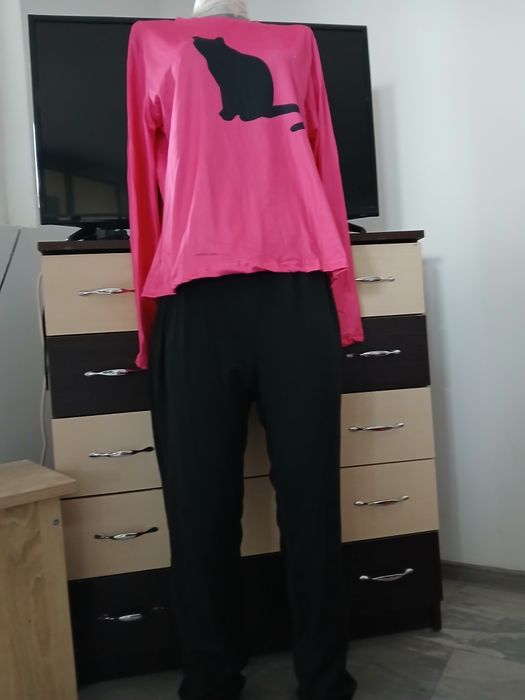 Set damă pantaloni și bluza XL
