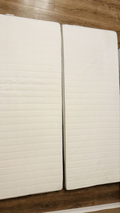2x saltele arcuri Ikea Husvik 80/200, impecabile, ca noi