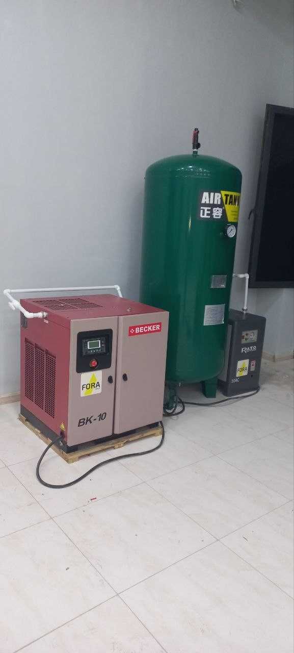 Винтовой компрессор BECKER/FORA (7.5Kw - 75 Kw)