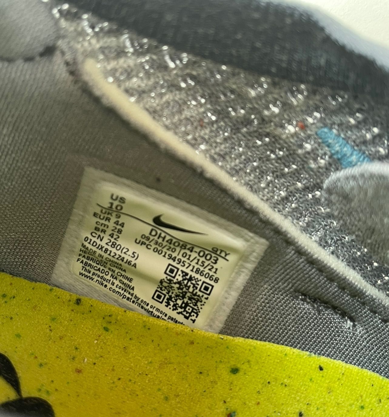Обувки Nike Air VaporMax 2021 Gray / Lime ( 44 номер )