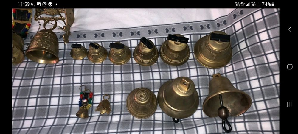 Продавам  камбани от Швейцария