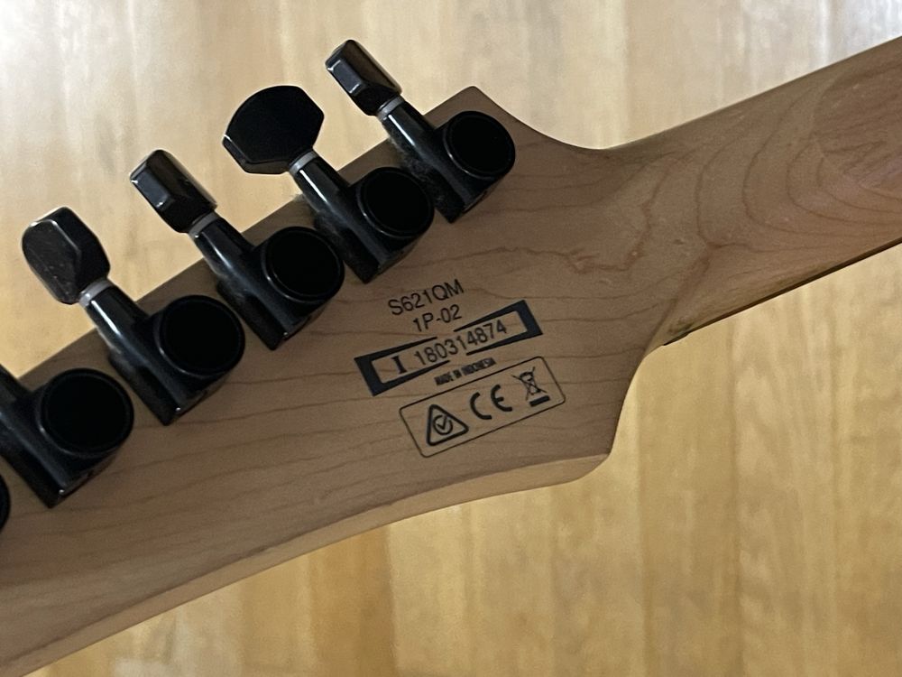 Електрическа китара Ibanez S621 QM Sapphire blue