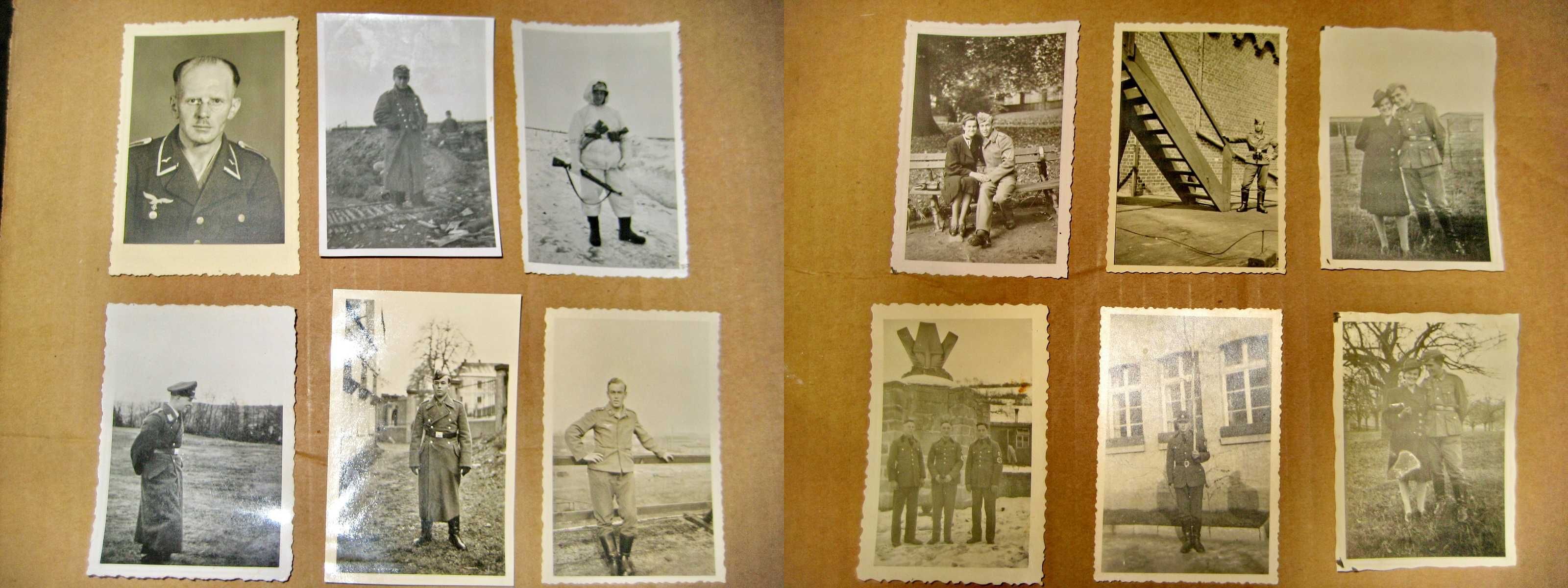 B835-I-Lot Cca 100 Foto Militari Al 3 Lea Reich Originale Ww2.