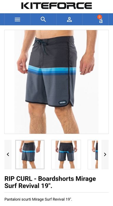 Pantaloni scurți plajă, baie, surf Ripcurl Mirage
