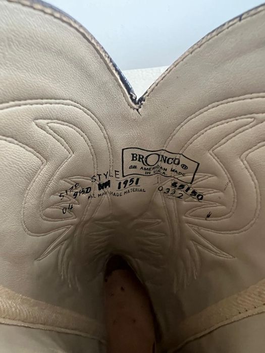 Каубойски мъжки ботуши