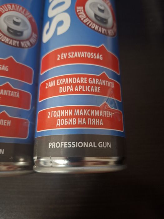 Spumă Soudal pentru izolare