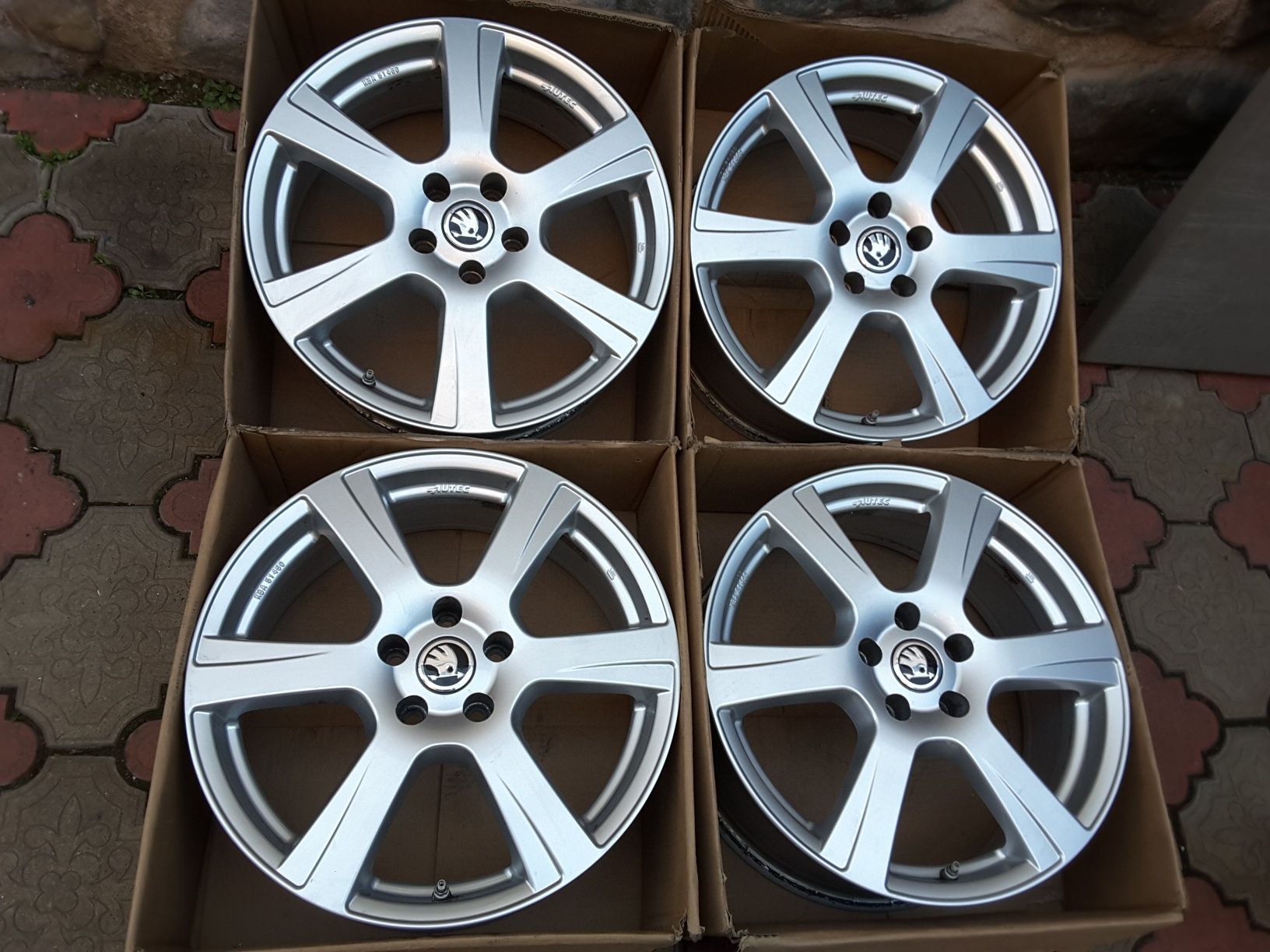 jante aliaj 18; 5x112; Skoda Kodiaq, Karoq, Superb, Octavia Scout